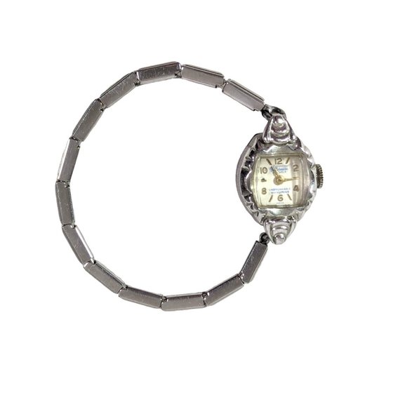 Vintage Villereuse Ladies Watch 17 Jewels Unbreakable Mainspring Not Working - Picture 2 of 3